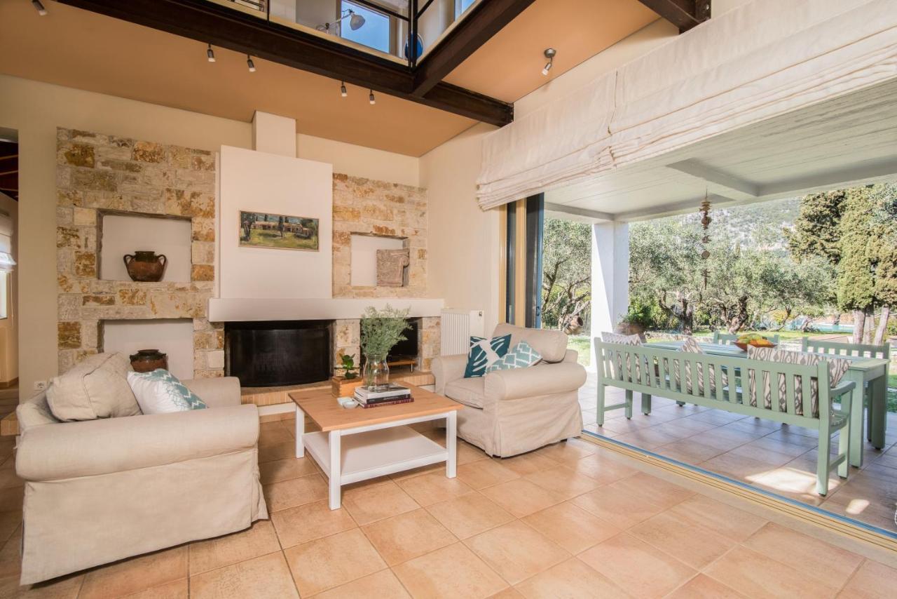 Villa Lithia Áno Korakiána 外观 照片