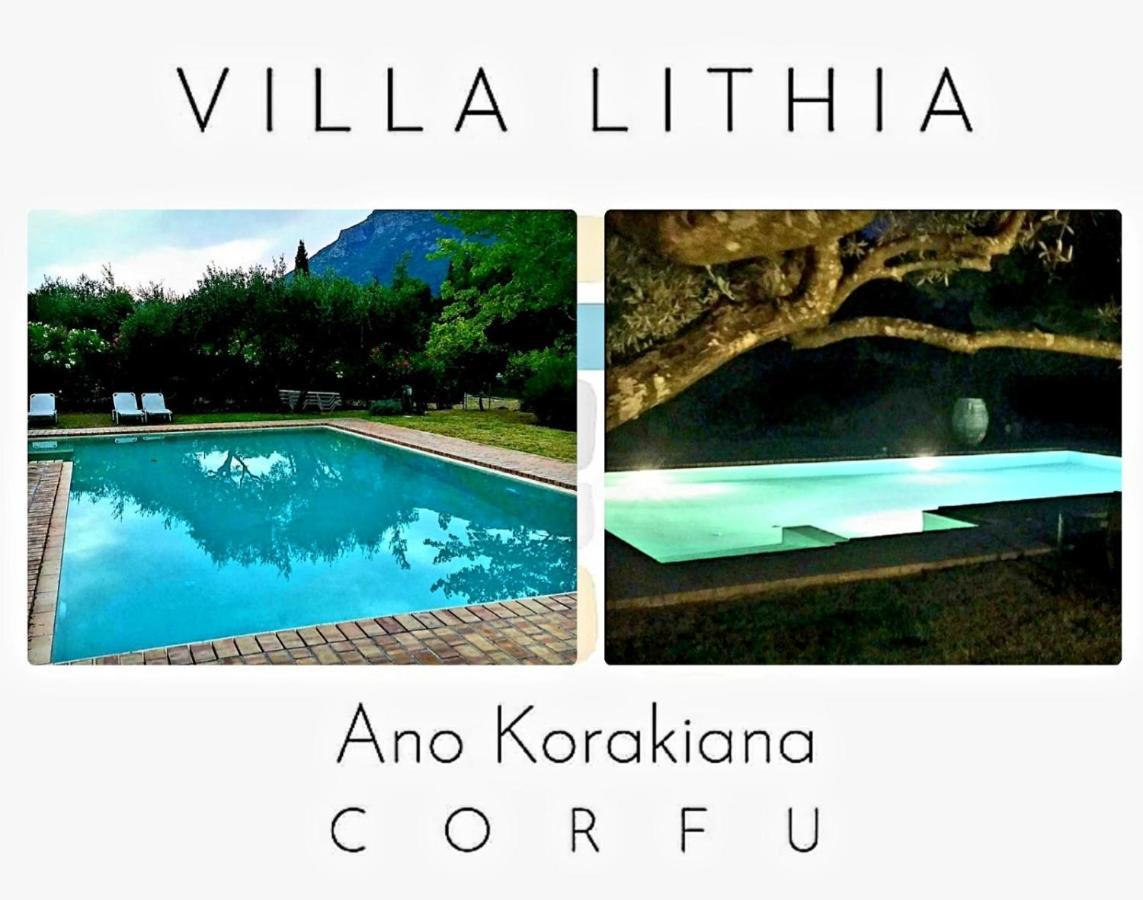 Villa Lithia Áno Korakiána 外观 照片
