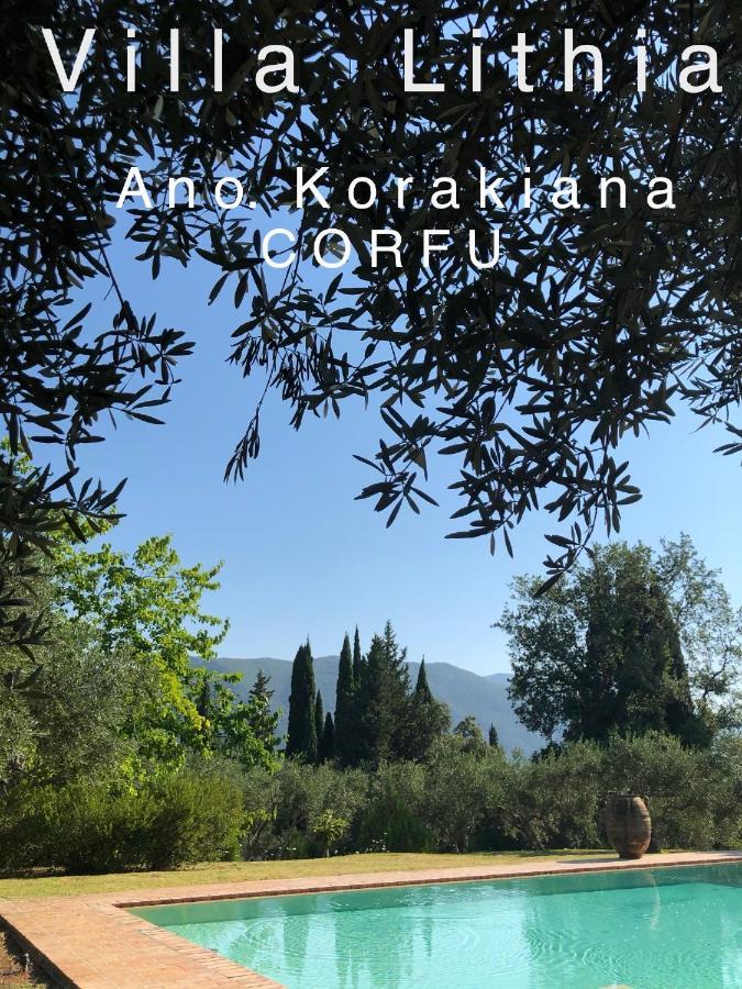 Villa Lithia Áno Korakiána 外观 照片