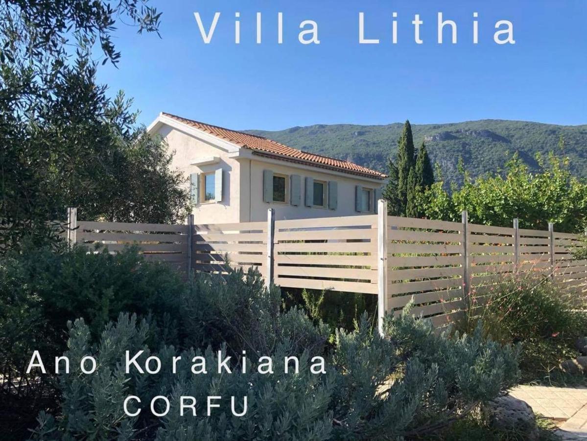 Villa Lithia Áno Korakiána 外观 照片
